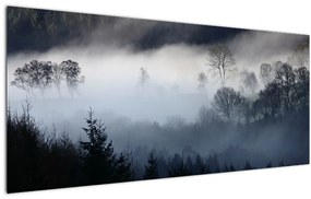 A köd képe az erdő felett (120x50 cm)