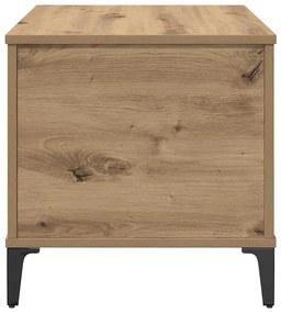 Dohányzóasztal kézműves tölgy 60 x 44,5 x 45 cm Faanyag