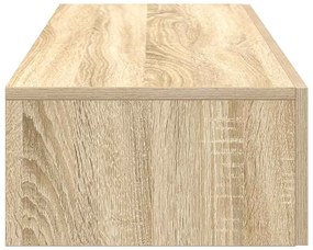 Falipolc fiókokkal sonoma tölgy 60x26,5x15 cm műszaki fa