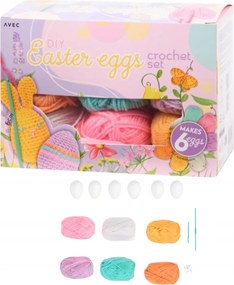 Húsvéti tojás horgolótű szett szuper 6db-os Ajándék nagymama napja