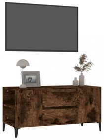 füstös tölgy színű szerelt fa TV-szekrény 102x44,5x50 cm