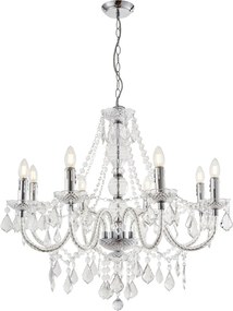 Endon CLARENCE 308-8CL Csillár 8x60W/E14 IP20