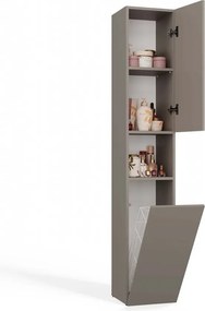 Faenza Nel III fürdőszoba szekrény, 30x31x174 cm, agyag színű