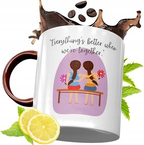 Bordó Bögre Barátnak Születésnapra Ajándék fényképes nyomattal