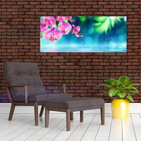 Kép - Orchidea (120x50 cm)