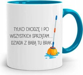 Kék Bögre Anyukáknak Nagypapa Nincs nyomott mintával