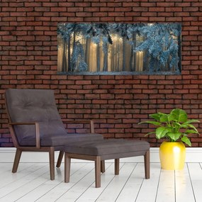 A havas erdő képe (120x50 cm)