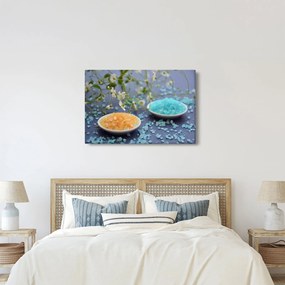 Színes tengeri só képe (90x60 cm)