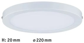 Paulmann 70868 - LED/18,5W Dimmelhető panel ATRIA 230V 2700K fehér