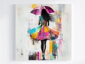 Poszter NĆ LĂĄny EsernyĆ Glamour Pop Art 80x80