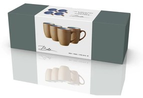 BITZ Wood bögre készlet, 4 db