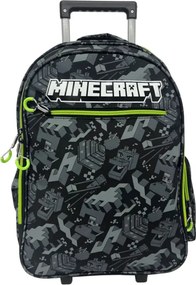 Minecraft Camo Terra gurulós iskolatáska, táska 46 cm