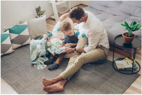 Barna LED fényfüzér, 30 gömbbel - Luuka