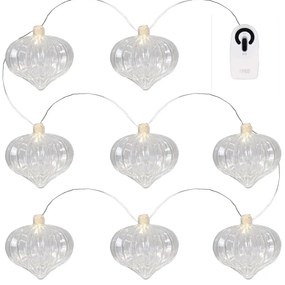 Fényfüzér, izzók száma 8 db, hosszúság 120 cm Millie – Sirius