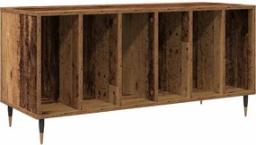 vidaXL Hanglemez szekrény polcokkal Régi fa 100 x 38 x 48 cm Faanyag