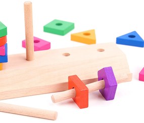 Formaválogató Montessori fajáték