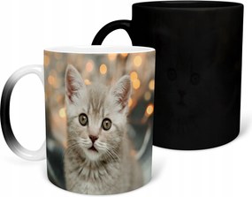 Mágikus Bögre Cica Mintával Cica Aranyos Ajándék- Ajándék Név