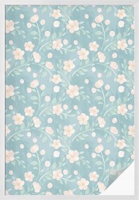 Öntapadós Ablakfólia Adatvédelem Pasztell virágok 100x146