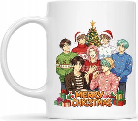 Bögre Saja Boys Kpop Demon Hunters Karácsonyi ajándék