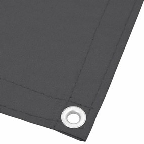 antracitszürke 100% oxford poliészter erkélyparaván 75 x 1000cm