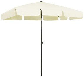 homoksárga strandnapernyő 200 x 125 cm
