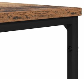 Dohányzóasztal Régi fa 100 x 100 x 40 cm Faanyag