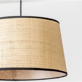 Brilagi - LED függeszték zsinóron CERIA 1xE27/40W/230V átm. 35 cm bézs