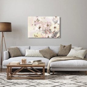 Kép - Virágok, festmény (90x60 cm)