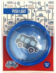 Jármű mini led lámpa push