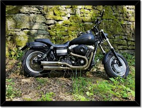 Poszterek 40x30-as keretben Harley-val a kiránduláshoz