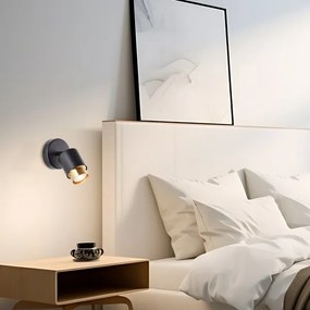 Brilliant - LED fali spotlámpa COVELO 1xGU10/5W/230V fekete/arany