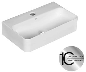 Laveo Laveo, kerámia mosdó 455x285x105 mm, fehér fényes, LAV-VUK_6145