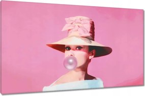 Vászonkép 120x70 Audrey Hepburn Léggömb