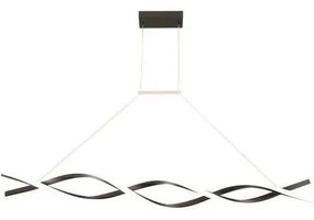 Illumaxx LED Csillár zsinóron TWIST LED/37W/230V 4000K 120 cm fekete OS0070