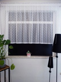 Mg Jacquard Függöny Pöttyös 42014 200x140 készre varrva, alagúttal