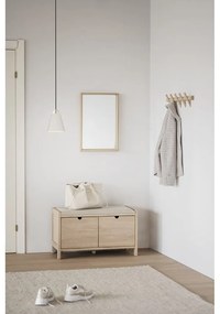 Natúr színű pad Hillmond – Rowico