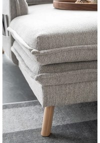 Bézs kinyitható sarokkanapé (jobb oldali-U alakú) Charming Charlie – Miuform