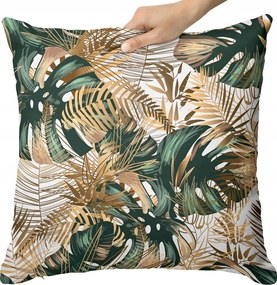 Kerti Párna Teraszra Erkélyre Vízálló 45x45 cm Párnahuzat És Betét