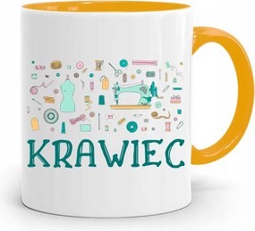 Sárga Bögre Szabónak Szabó Ajándék fényképes nyomtatással