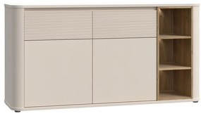 Komód INAR bézs/tölgy