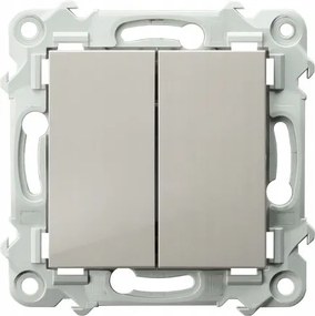 Dupla lépcsőkapcsoló Zafír Kasmír Bézs Ospel