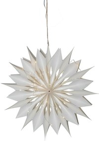 Fehér fénydekoráció karácsonyi mintával Flinga – Star Trading