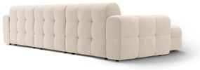 Bézs sarokkanapé (bal oldali-heverő résszel) Kendal – Micadoni