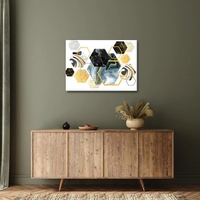 Kép - Sokszög (70x50 cm)