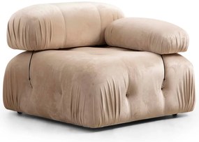 Sarokkanapé Bubble ( L1-O1-1R -Puf) - Krém