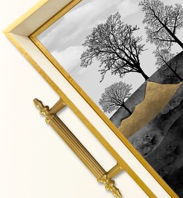 Üveg tálca, 38×24 cm – TPB9827