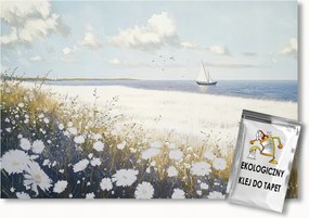 Fotótapéta Flizelina Tájkép Tenger Tó Tengerpart Vitorlás 200x140 ragasztó