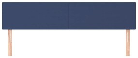 2 db kék szövet fejtámla 80 x 5 x 78/88 cm