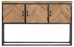 tömör akácfa komód 120 x 30 x 75 cm