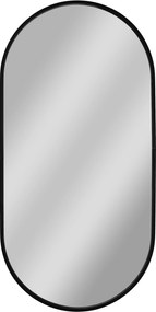 Dubiel Vitrum Joy tükör 50x100 cm ovális fekete 5905241010762